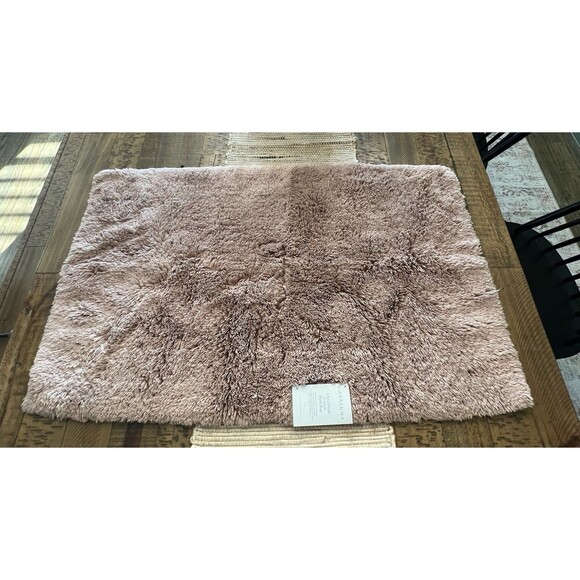 21"x34" Modal Plush Bath Rug Clay - Casaluna NEW - Picture 1 of 4